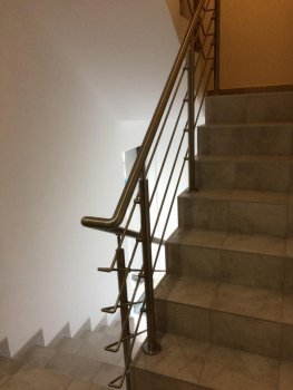 Interiérové nerezové zábradlie