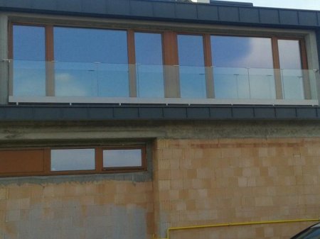 Exteriérové zábradlia rodinný dom