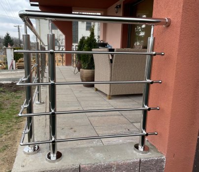 Nerezové zábradlie