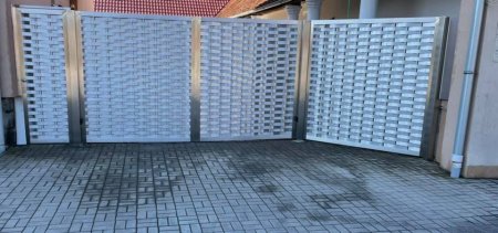 Nerezová prepletaná brána s automatizáciou