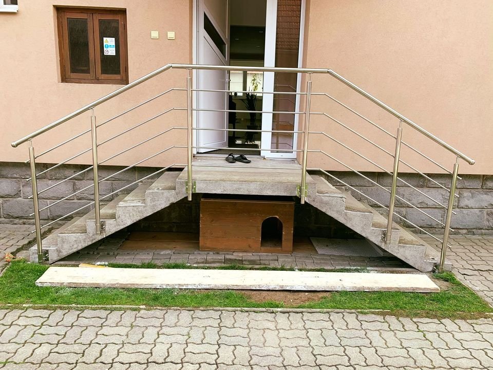 Nerezové zábradlie