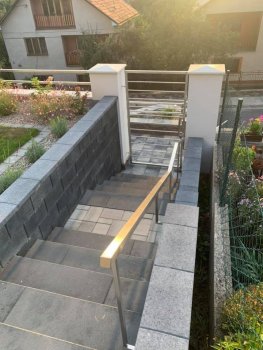 Nerezové zábradlia