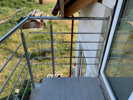 Nerezové zábradlie