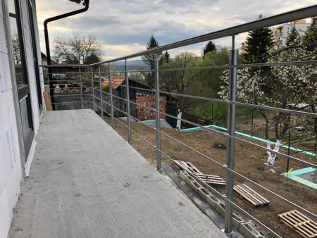 Nerezové zábradlie