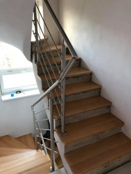 Nerezové zábradlie