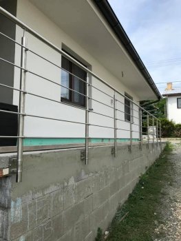 Nerezové zábradlie