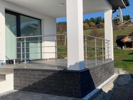 Nerezové zábradlie