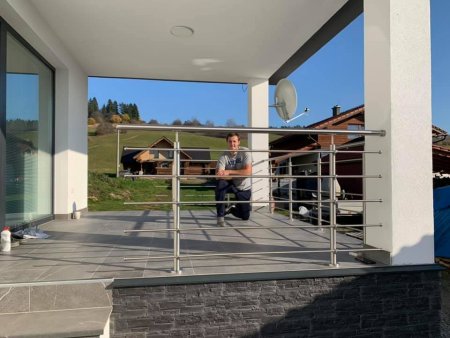 Nerezové zábradlie